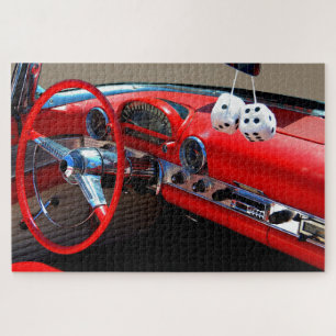 Classic Car Interior Jigsaw Puzzle