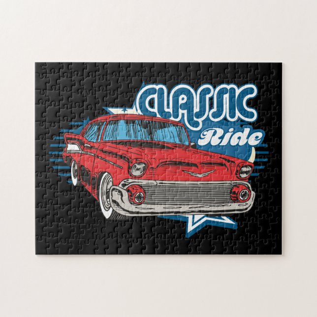 Classic Car Jigsaw Puzzle (Horizontal)