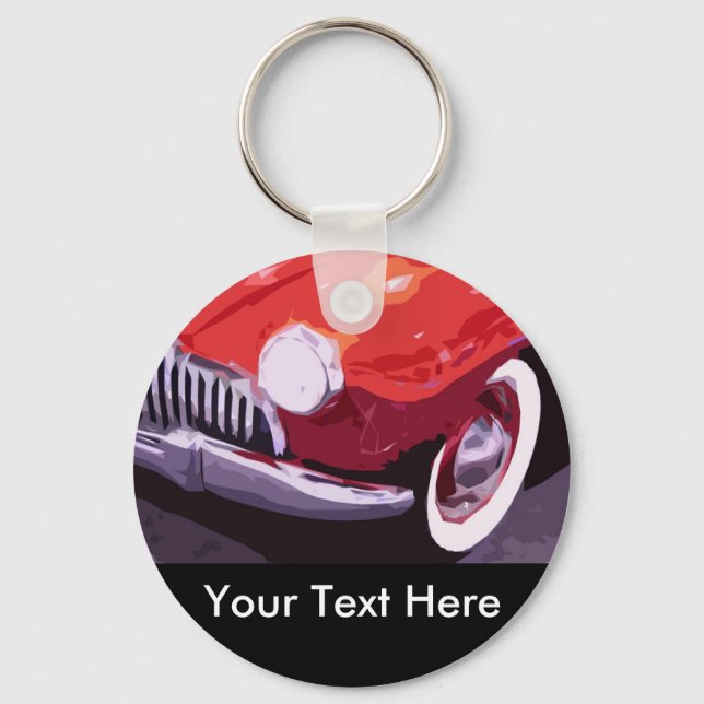 Classic Car Key Chain (Front)