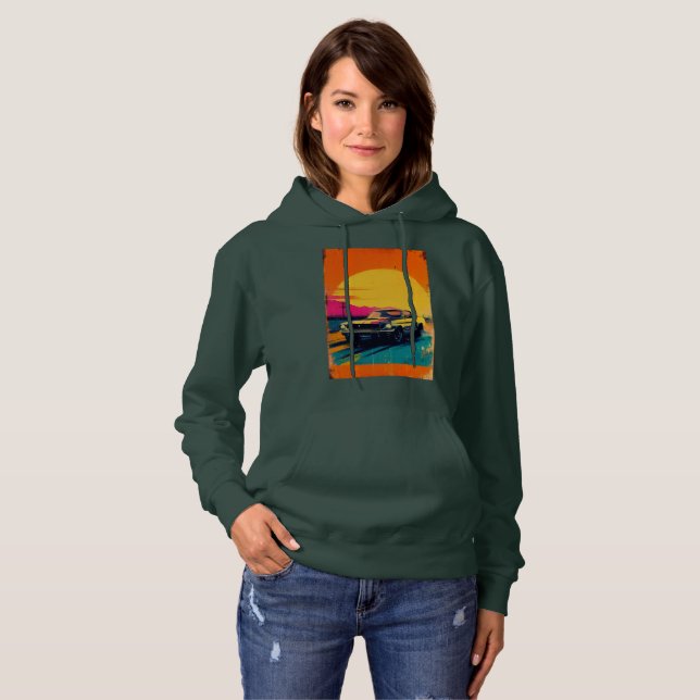 Classic car, limited edition, 781 pieces (2) hoodie (Front Full)