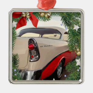Classic Car Lover Metal Tree Decoration