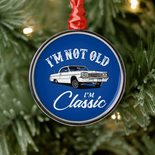 Classic Car Metal Tree Decoration (Tree)