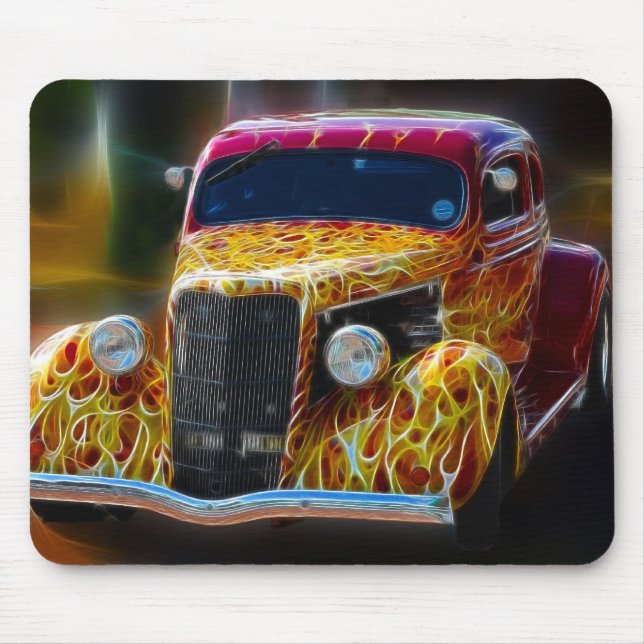 Classic Car Mouse Mat (Front)