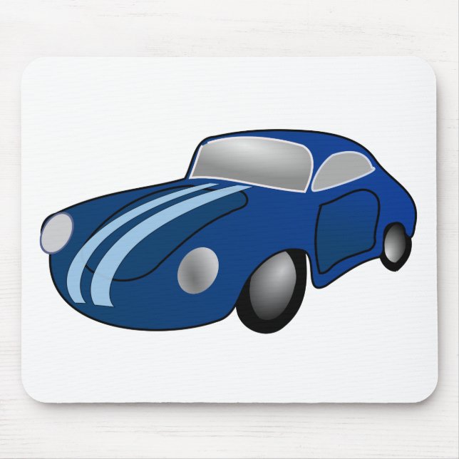 Classic Car Mouse Mat (Front)