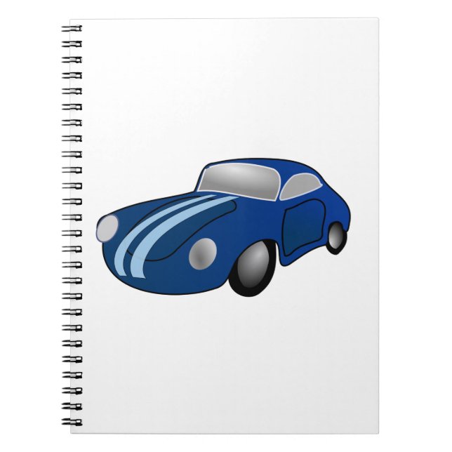 Classic Car Notebook (Front)