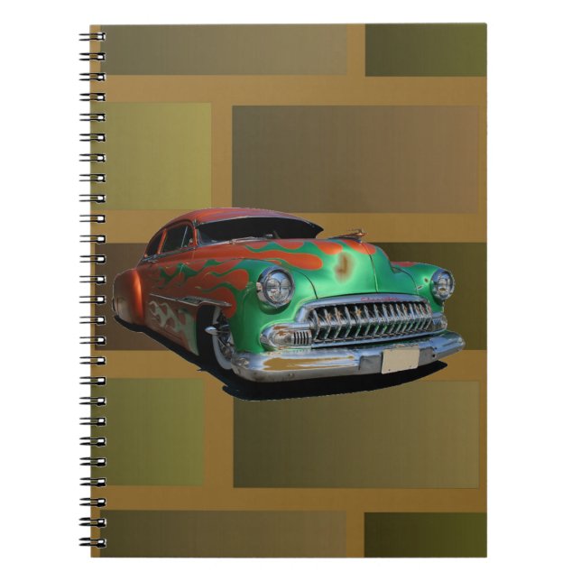 Classic Car Notebook (Front)