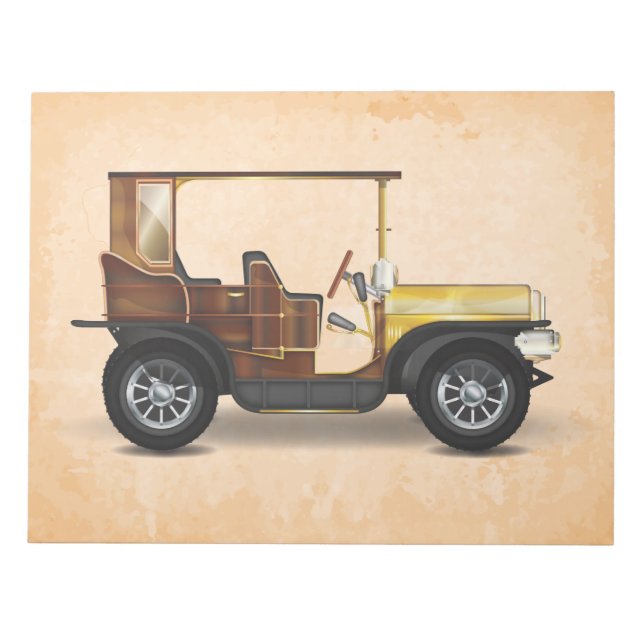 Classic Car Notepad (Front)