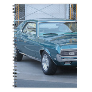 Classic car notepad notebook