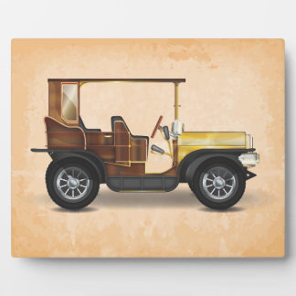 Classic Car Plaque