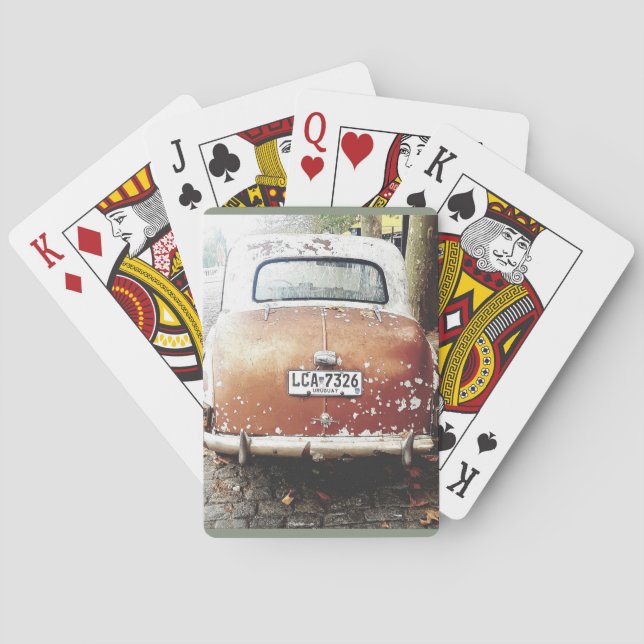 CLASSIC CAR PLAYING CARDS (Back)