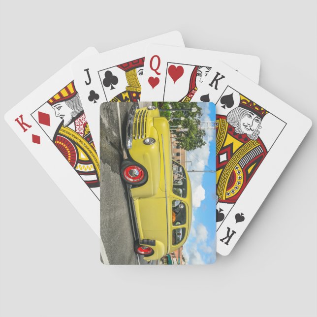 Classic Car Playing Cards (Back)