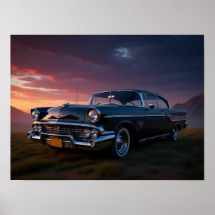 Classic Car Poster