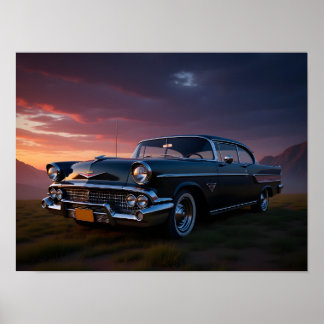 Classic Car Poster