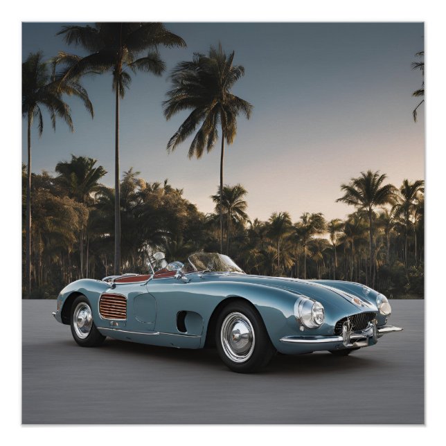 CLASSIC CAR POSTER (Front)