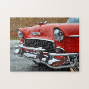 Classic Car Red Car Lover Puzzle