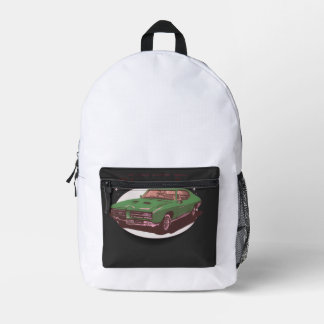 Classic Car Show  Printed Backpack
