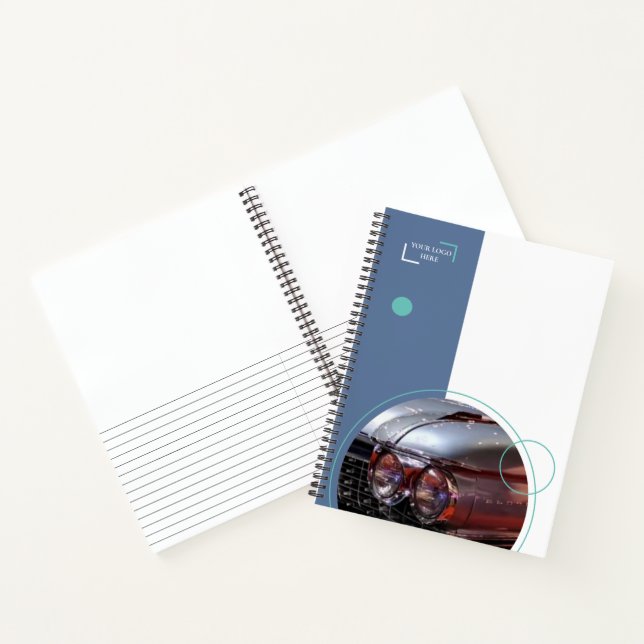 Classic Car Spiral Notebook (Inside)