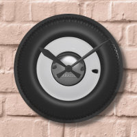 Classic Car Wheel Trim Hubcap Figarations Clock
