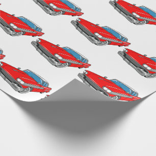 Classic Car Wrapping Paper