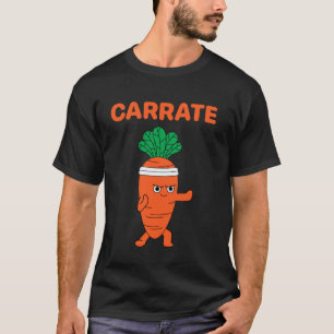 Classic Carrate Karate Carrot Cute & Funny Trainin T-Shirt