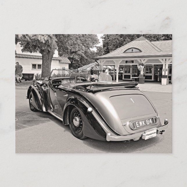 Classic Cars at Saratoga Postcard (Front)
