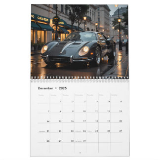 Classic Cars Calendar