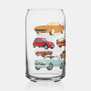 classic cars collection can glass