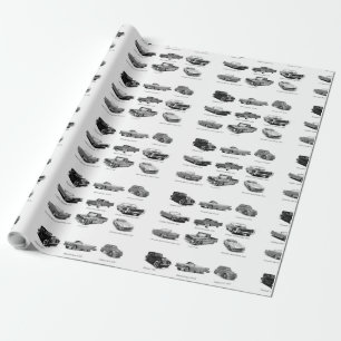 Classic cars image for Wrapping paper