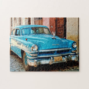 Classic cars in Havana Jigsaw Puzzle
