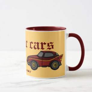 Classic cars mug design