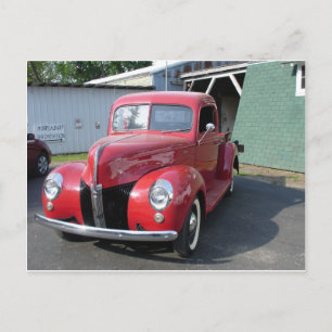 Classic Cars Postcard