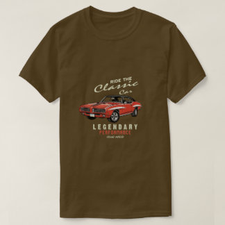 Classic Cars Retro Legends of Speed T-Shirt