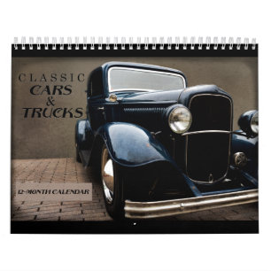 Classic Cars & Trucks Calendar