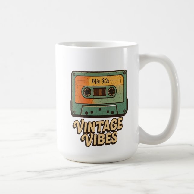 Classic Cassette Coffee Mug (Right)
