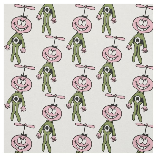 Classic Cereal Alien Fabric (Swatch)