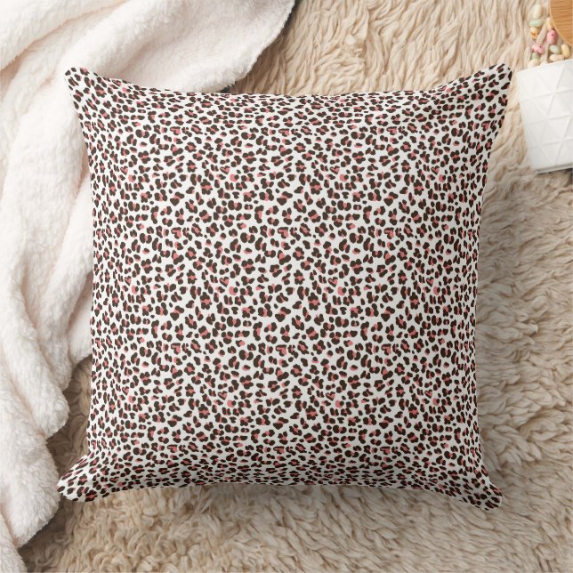 Classic Cheetah Spot Seamless Pattern Cushion (Blanket)