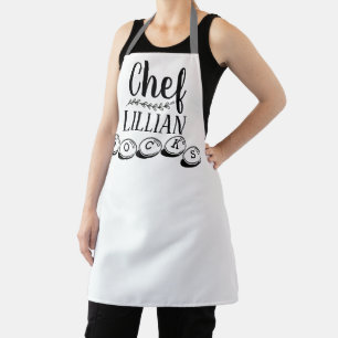 Classic “Chef ..... Rocks” Apron
