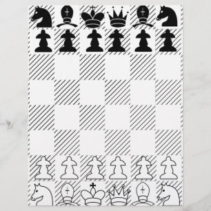 Classic chess board