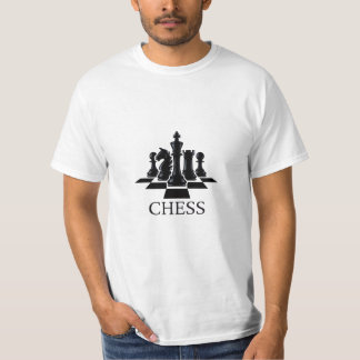 Classic Chess Pieces T-Shirt – Stylish Design for