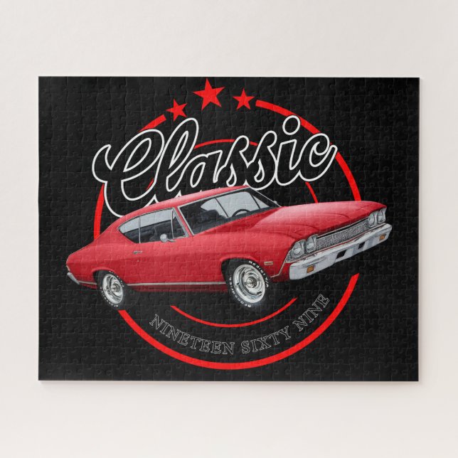 Classic Chevelle Jigsaw Puzzle (Horizontal)