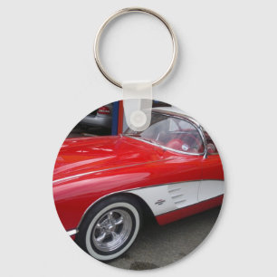 Classic Chevrolet Corvette Key Ring