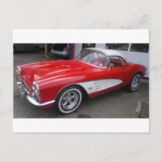Classic Chevrolet Corvette Postcard