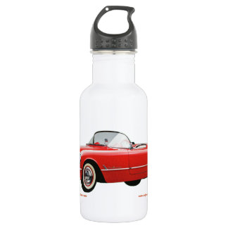 Classic_Chevrolet_Red_Corvette 532 Ml Water Bottle