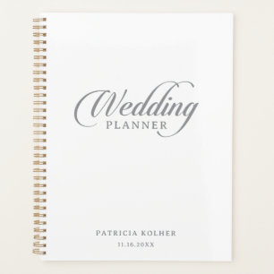 Classic Chic Calligraphy Wedding  Planner