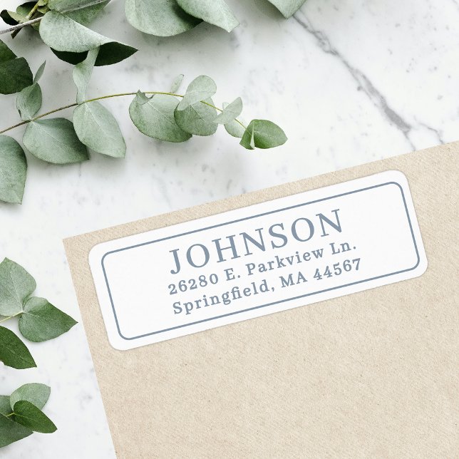 Classic Chic Return Address Label (Creator Uploaded)