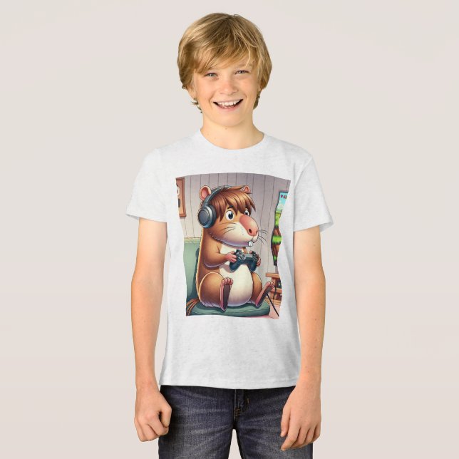 Classic Child Shirt Gildan® 5000B - Capivara (Front Full)