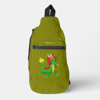 Classic Chinese Dragon Sling Bag