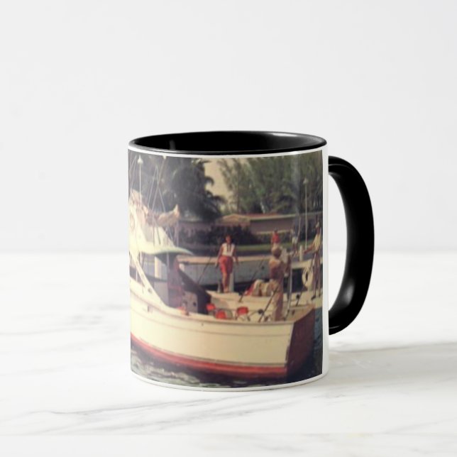 Classic Chris Craft Commander Boats Coffee Mug Cup (Front Right)