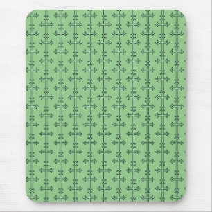 Classic Christian Cross Minimalist Fine Art Mouse Mat