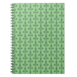 Classic Christian Cross Minimalist Fine Art Notebook